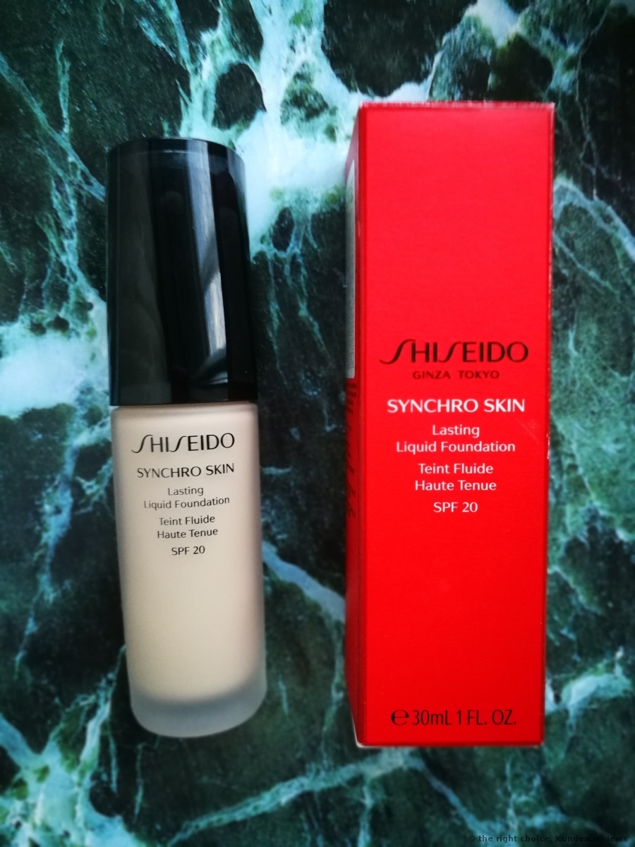 Shiseido Synchro Skin Lasting Liquid SPF 20 Foundation Foto
