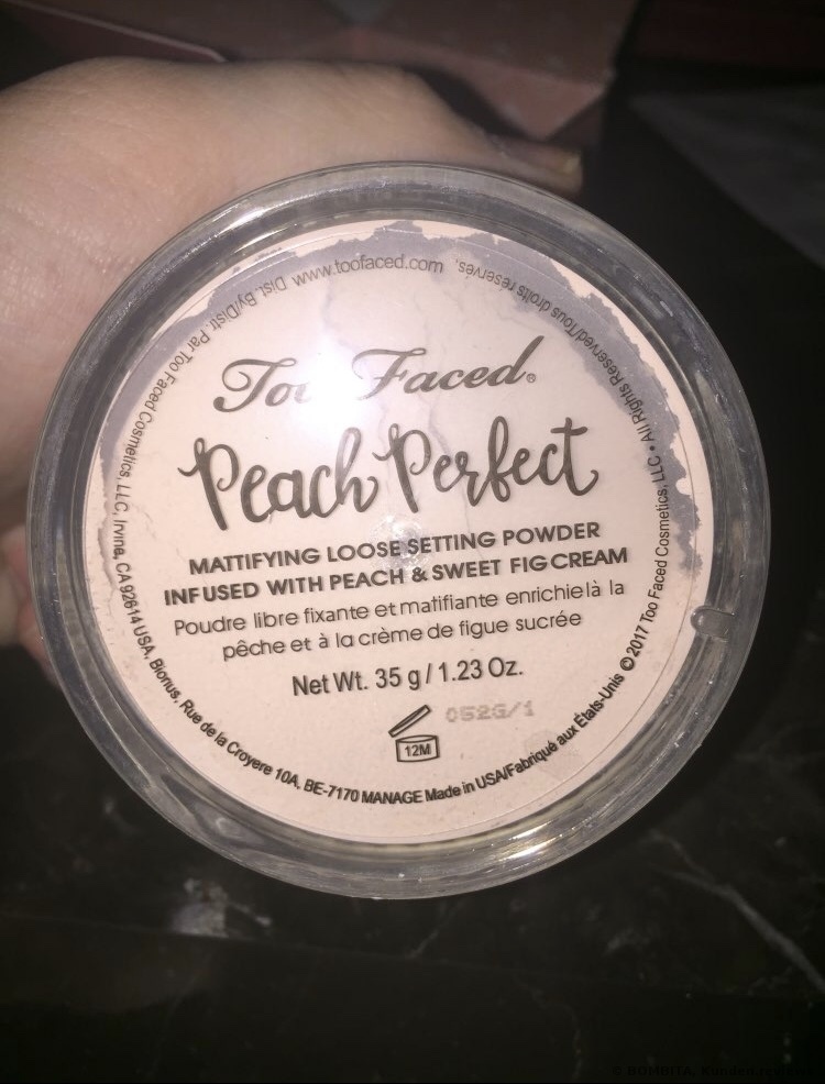  Puder von Too Faced Peach Perfect 