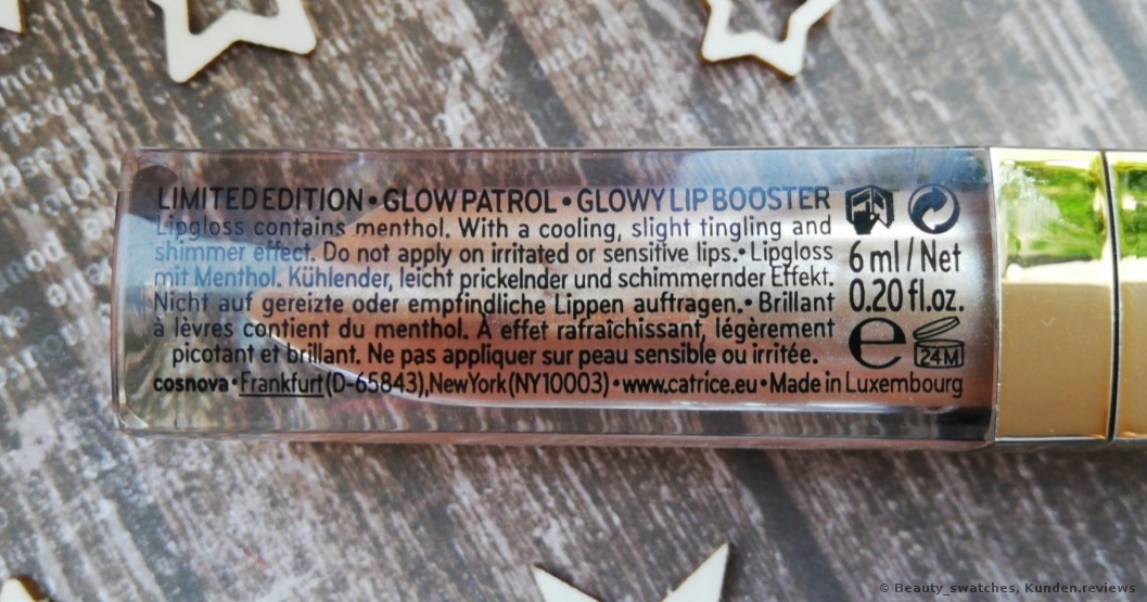 Catrice: Glow Partol - Glowy Lip Booster # c02 - aphrodite