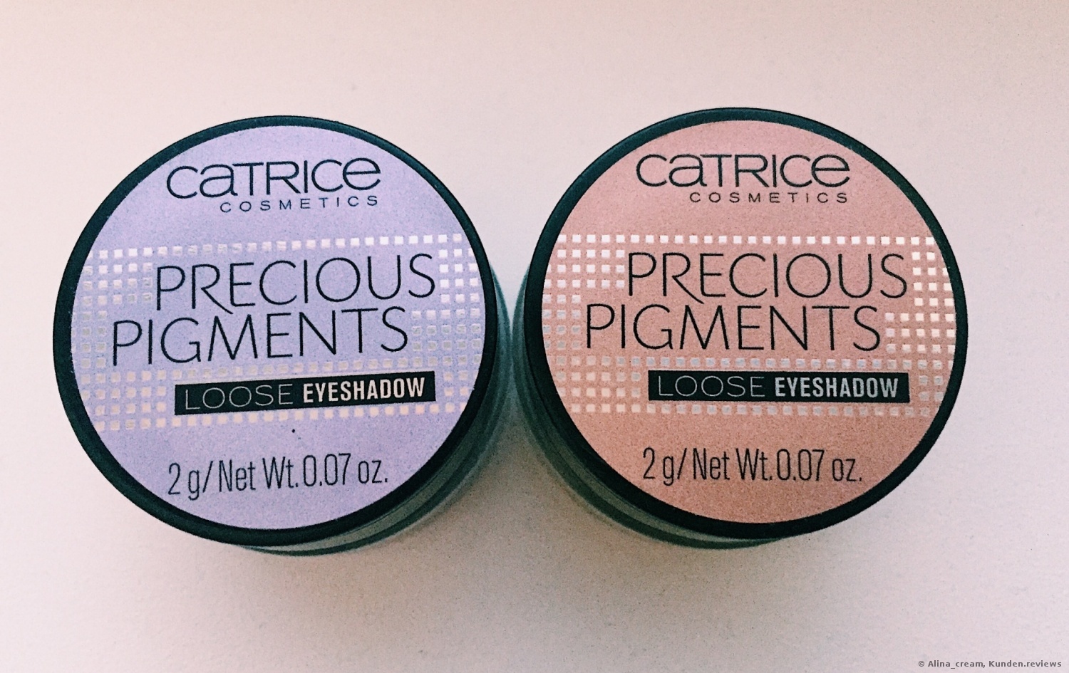 Catrice Precious Pigments # 030 und # 050