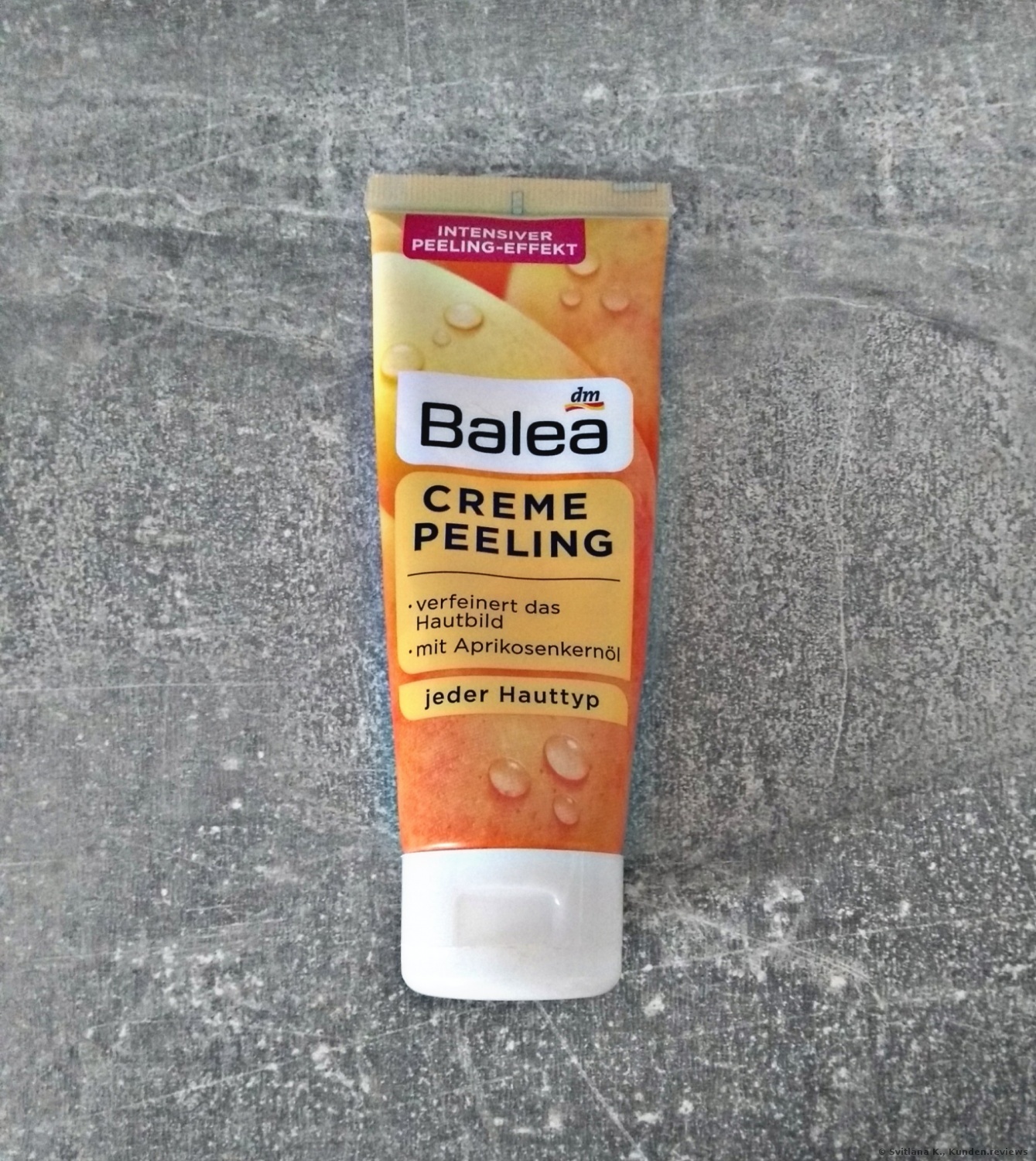 Balea Creme Peeling Balea Creme Peeling Ist Zu Stark Fur Das Gesicht Testberichte Bewertungen Meinungen