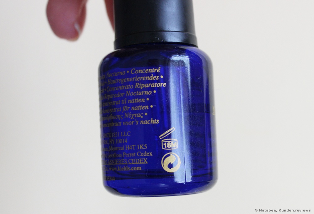 Kiehl's Midnight Recovery Concentrate Serum Foto