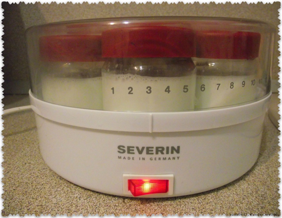 Yogurtiera Severin 3516 7 Vasetti 150ml - Leroy Merlin