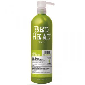TIGI Bed Head Urban Antidotes Re-Energize Shampoo - «Wenn das Urban Antidotes Shampoo für normales Haar gebleichtes Haar gekräftigt hat, was können noch intensivere Mittel von dieser Marke tun? Ich bin