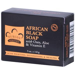 Nubian Heritage African Black Soap Afrikanische Schwarze Seife Testberichte Bewertungen Meinungen